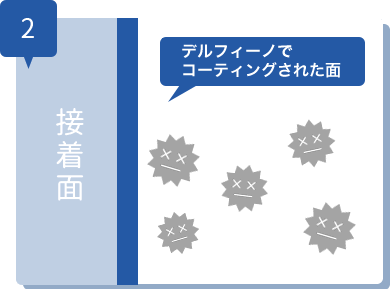 2 デルフィーのケアでコーディングされた面